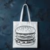 Vector Hamburger Design Free Download A simple vector illustration of a classic cheeseburger with beef patty and melted cheese on a bun.