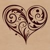 Free SVG Clip Art for Valentine's Day Vector illustration of an ornate heart shape, suitable for various graphic design projects.