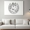 SVG horse shoe for commercial use download