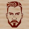 Male Profile Vector Graphic An SVG vector graphic design of a man's profile suitable for commercial and personal use projects.