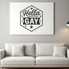LGBTQ Quote Design Vector Art - A digital graphic featuring a stylized quote relevant to the LGBTQ community.