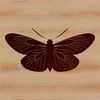 Colorful Insect Illustration Vector A colorful butterfly with intricate patterns, suitable for vector graphics and digital designs.