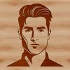 Free Vector Clip Art Man A male figure represented in vector form for design and cutting purposes.