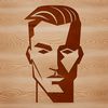A male figure in a simple outline style, suitable for vector design and cutting machine stencils.
