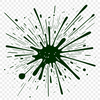 Textured Splat Shape Vector Art A colorful splat shape with a textured slime effect, ideal for vector design.