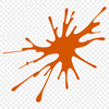 Fun Vector Splash Icon A colorful splat shape made from vector art, suitable for various design applications.