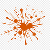 Colorful Splash Clip Art A stylized illustration of a splat in various shapes, suitable for vector art designs.