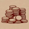 Money Icon Design Elements Illustration of various coins with vector design elements.