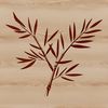 Realistic Leaf Illustration with Texture A detailed illustration of a single leaf with realistic texture and veins.
