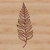 Free Vector Image of a Leaf with Texture A high-quality digital illustration of a leaf with detailed texture and veins, suitable for vector art and design projects.