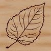 Free Nature Inspired Leaf SVG A stylized illustration of a single green leaf with veins, suitable for vector design and graphic projects.