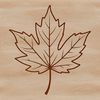 Beautiful Green Leaf Design An editable vector design featuring an isolated green leaf with realistic texture and contours.