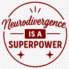 Embracing Neurodiverse Perspectives in Art and Design Vector graphics of empowering quotes celebrating neurodiverse perspectives and experiences.