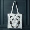 Illustration of a cute wild animal, a panda bear in vector format.