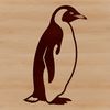 Free SVG Clip Art Penguins A simple illustration of a penguin in a natural environment.