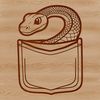 Serpentine Designs A digital illustration of a snake in various poses and shapes, suitable for vector design.