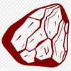 Beautiful Stone Graphic SVG A high-quality vector illustration of a rock in various styles for digital design projects.