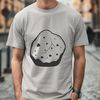 Beautiful Texture SVG Design A detailed SVG illustration of a rock with natural texture and shape.