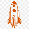 Beautiful Rocket Ship Design SVG design of a sleek rocket ship with detailed graphics.