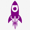 Vector art design for cutting machines A futuristic spacecraft illustration in a vector format.