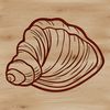 Realistic Sea Shell Clip Art A digital illustration of a realistic seashell in vector format.