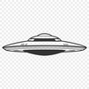 Starlight Ship Graphic An SVG design of a spacecraft with detailed graphics and shapes.