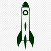 Bold Lines Spaceship Design Vector A sleek spaceship illustration featuring a futuristic design with bold lines and angles.