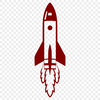 Metallic Spaceship Illustration Vector illustration of a futuristic spaceship with metallic details and a sleek design.