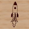 Metallic Spaceship Design Vector A detailed illustration of a futuristic spaceship with sleek lines and metallic surfaces.