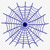 Delicate Spider Web Design SVG File A detailed illustration of a spider web created as an SVG file.