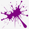 Vector Messy Slime Design A colorful splat shape with messy slime details in vector format.