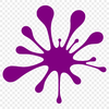 Free Stencil Design SVG A stylized illustration of a messy splat shape with irregular edges.