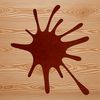 Beautiful Splat Shape Icon A stylized digital representation of a splat shape in vector format.