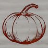 Stylized Vegetable Design A stylized illustration of a squash vegetable.