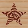 Celestial Design Element A simple vector star illustration suitable for various designs and crafts.