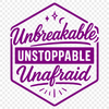 Motivational quote for cancer survivors with inspiring message and typography.