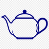 Beautiful Stylized Teapot Illustration A stylized illustration of a teapot, designed as vector art for digital and commercial use.