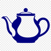 Beautiful Teapot Design for Crafting and Design A simple teapot design made from vector shapes, ideal for crafting or digital projects.
