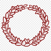 A floral design in vector format forming a circular shape, suitable for cutting machines or laser cutters.