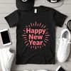 Digital download of a minimalist New Year design for cutting machines like Cricut and laser engraving.