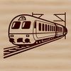 Vector Train Illustration with Moving Parts A detailed vector illustration of a train with moving parts.