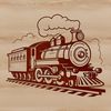 Vector illustration of a train, suitable for various digital applications.