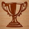 Free SVG Trophy Design A digital trophy icon designed for vector graphics and cutting machines.