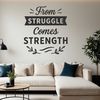 Bold Motivational Quote Graphic Inspirational quote vector graphic with bold typography and minimalist design.
