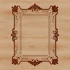 A digital frame design in SVG format, ideal for cutting machines like Cricut.