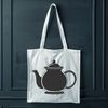 Beautiful Teapot Design Vector Illustrative teapot design with intricate details, suitable for vector art and cutting machine templates.