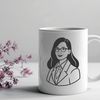 Beautiful Vector Teacher Icon An SVG vector art representation of a teacher figure for various uses including education and design projects.