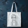 Illustrated Educator A simplified illustration of a woman in professional attire, representing the education profession.