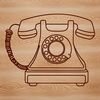 Vector Phone Design SVG File A simple vector illustration of a classic telephone.