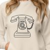 Telephone Illustration Vector Art A simple illustration of a telephone, suitable for digital projects requiring vector art.